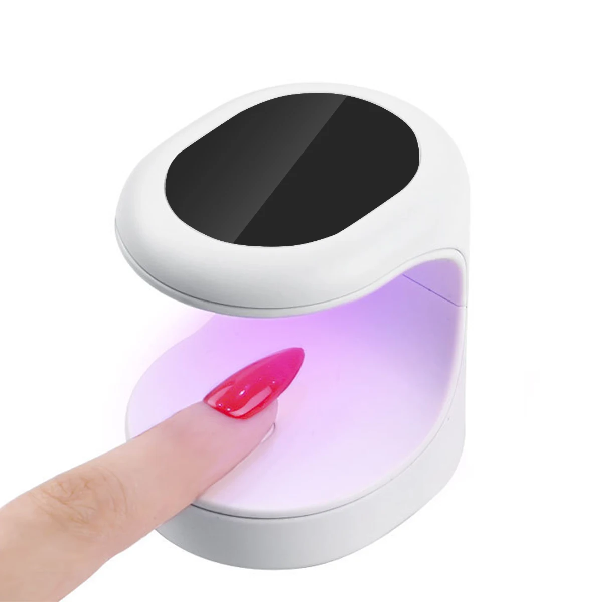 

Dropshipping Service Portable Mini Nail Plate Phototherapy Lamp Polish Nail Dryer Machine Eggshell Lamp Usb Glue Nail Lamp, 6 colors