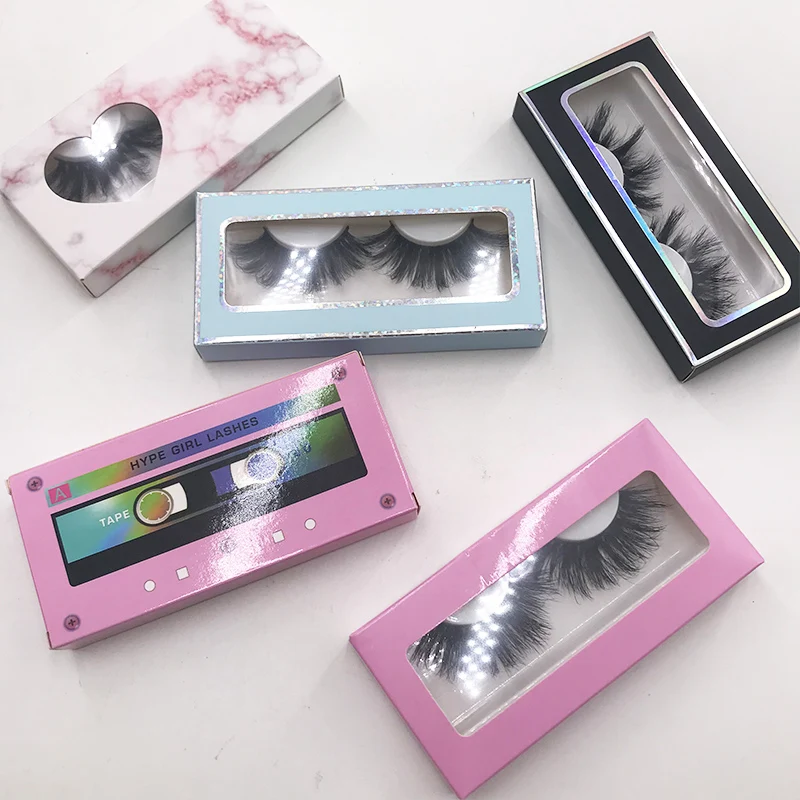 

New custom wholesale soft cassette eyelash box, As pics show