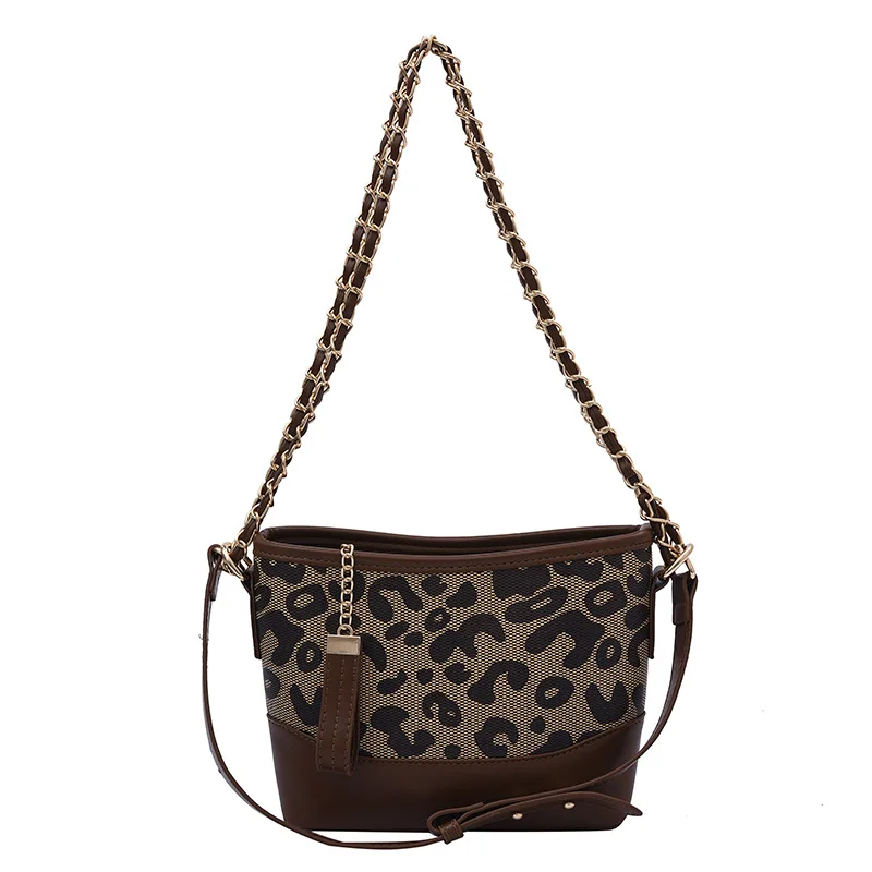 

Fashion Leopard Print Stray Niche Quality Single Shoulder Small Bag Crossbody Bag