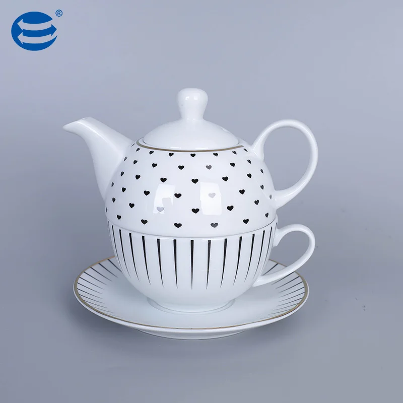 

Cheap Traditional custom color Ceramic tea pot set for Kitchen