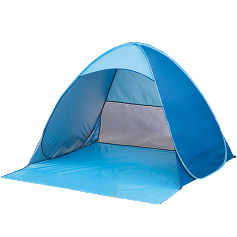 

Outdoor Automatic Pop-Up Hub Beach-Tent Patented automatic hub mechanic system