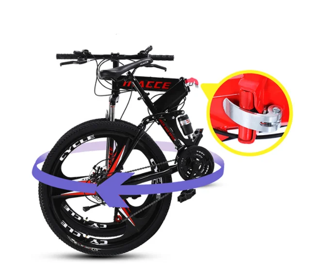 

XW mountainbike folding mountain bike foldable 26 inch full suspension moutain bike high quality mountain bike supplier