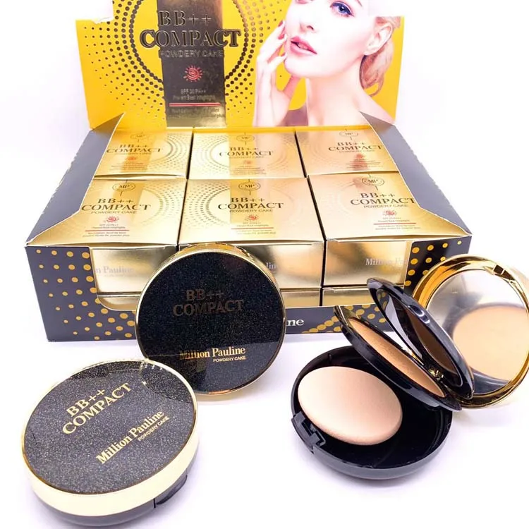 

Facial Cosmetic Hot Sale Natural Material Long Lasting Waterproof Compact Pressed Powder