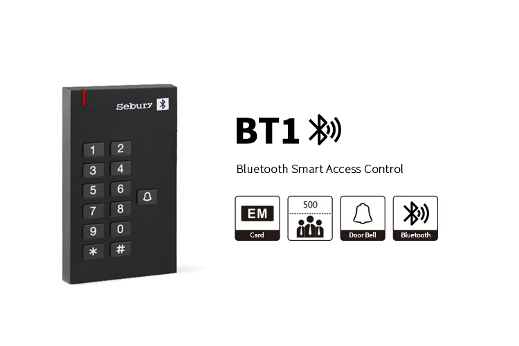 Sebury PIN Proximity Reader - Secure Door Access Control