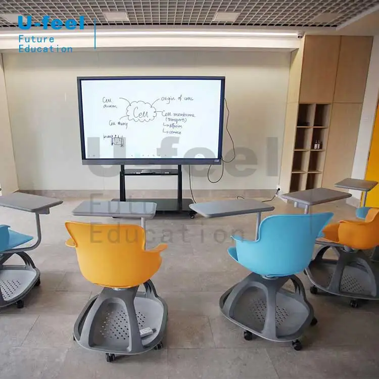
U-FEEL smart classroom future school space design solution for Desheng School Project 