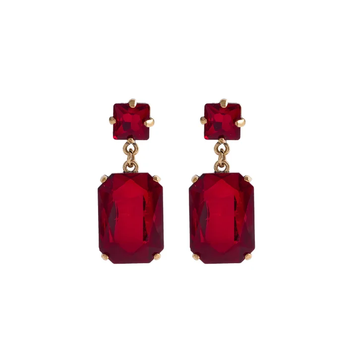 

Fashion Creative Party Alloy Rhinestone Earrings Drop Jewelry For Woman