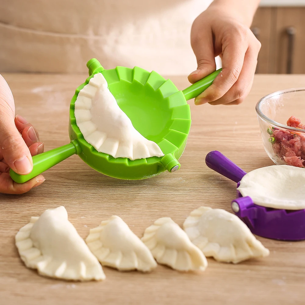 

dumplings kitchen tool kitchen gadgets plastic dough press large dumpling mould, Custom color