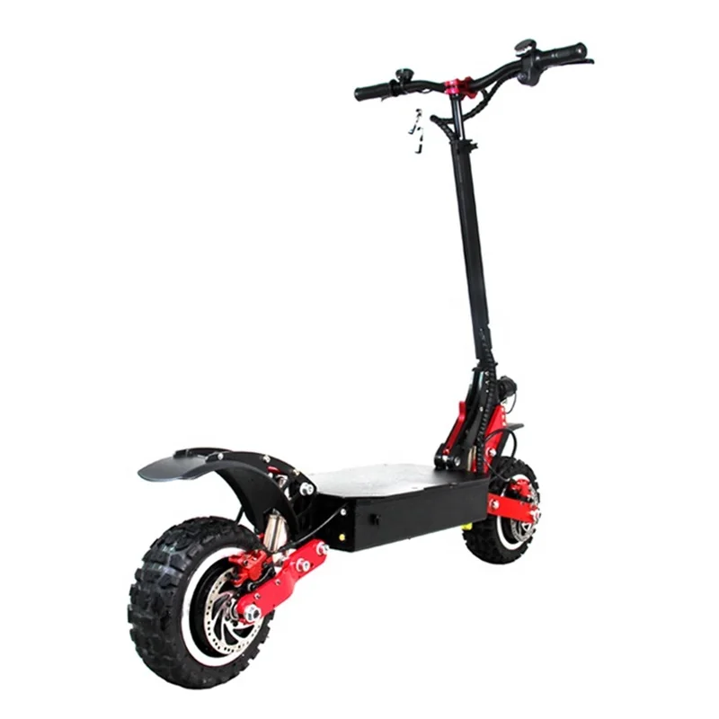 

Fastest 72v Foldable Dual Motor 7000w Electric Scooter For Adults Original Kick Scooters 26AH Battery Removable 11 inch scooter