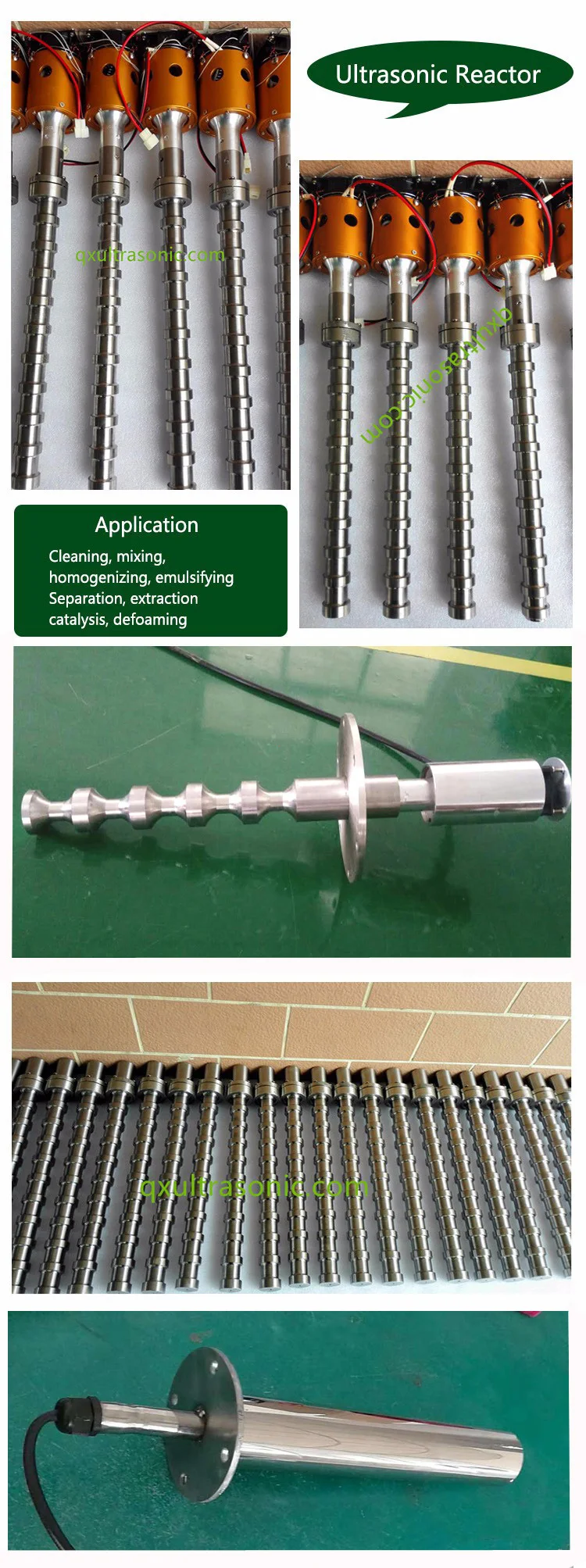 China Factory 20kHz 2000W Ultrasonic Probe Sonicator Homogenizer for ...