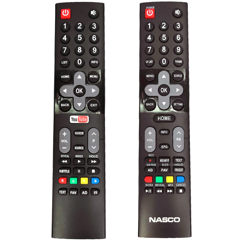 

NEW Original for skyworth 539C-266770-W000 for Nas-co 539C-266701-W160 LCD TV Remote control with YouTube Fernbedienung
