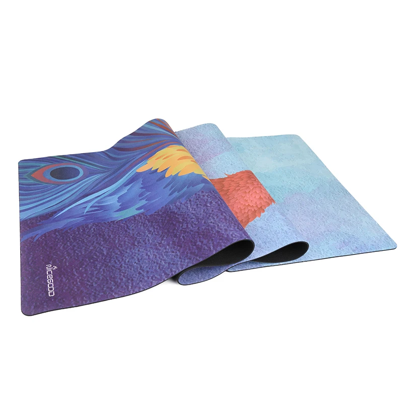 

Custom Natural Rubber Recycled Plastic Microfiber TPE Yoga Mat Eco-friendly Yoga & Exercise Mat, Customized