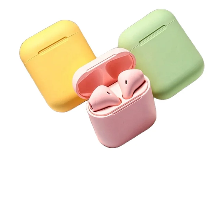 

inpods12 macaron color tws wireless oem earbuds with touch contol earphone