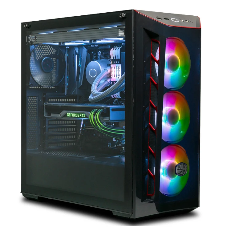 

2022 Hot sell new product case desktop computer with computer, Black