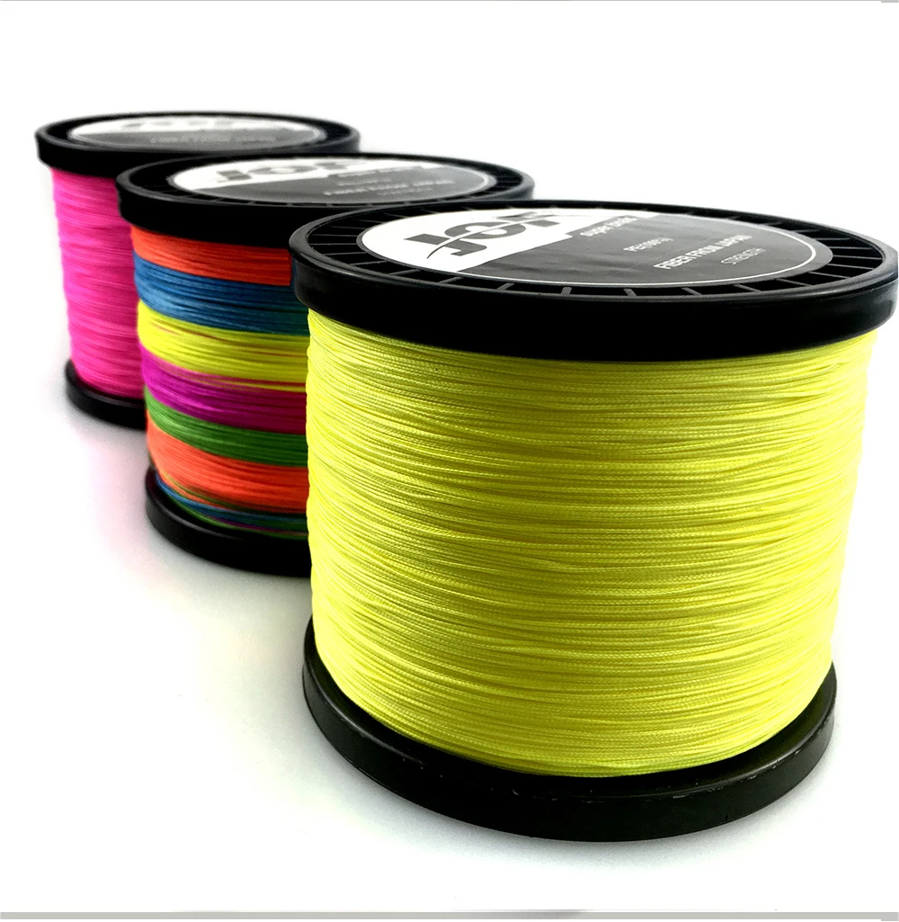 

EASYPOO JOF 8 Strands Braided Fishing Line Multifilament 300M Carp Fishing Japanese Braided Wire All Fishing Line, Multi colors