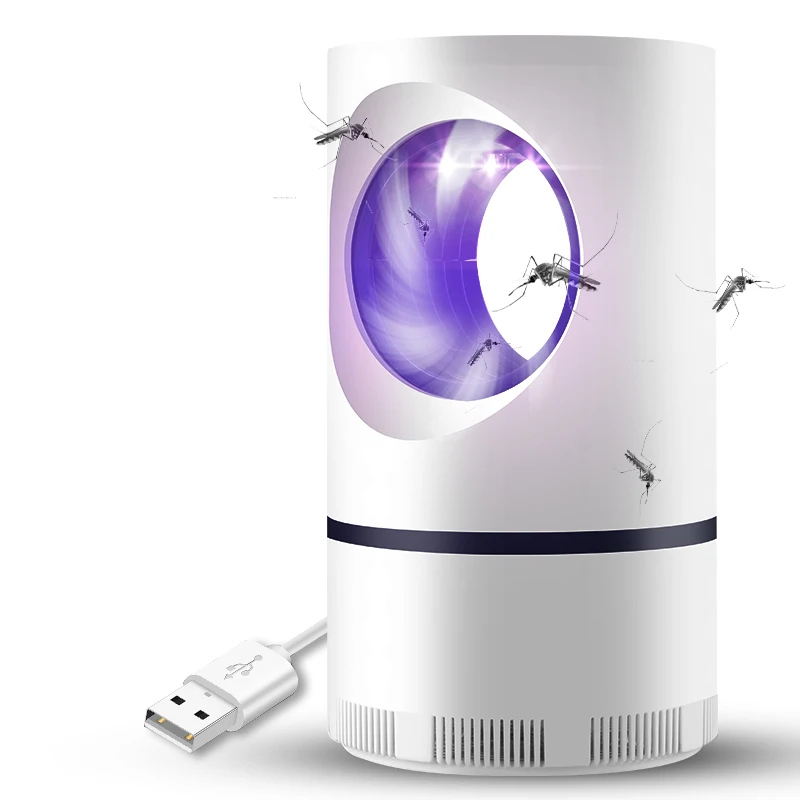 

2021 Purple Vortex Suction Mosquito Killer Lamp USB Laser Mosquito Led Killer