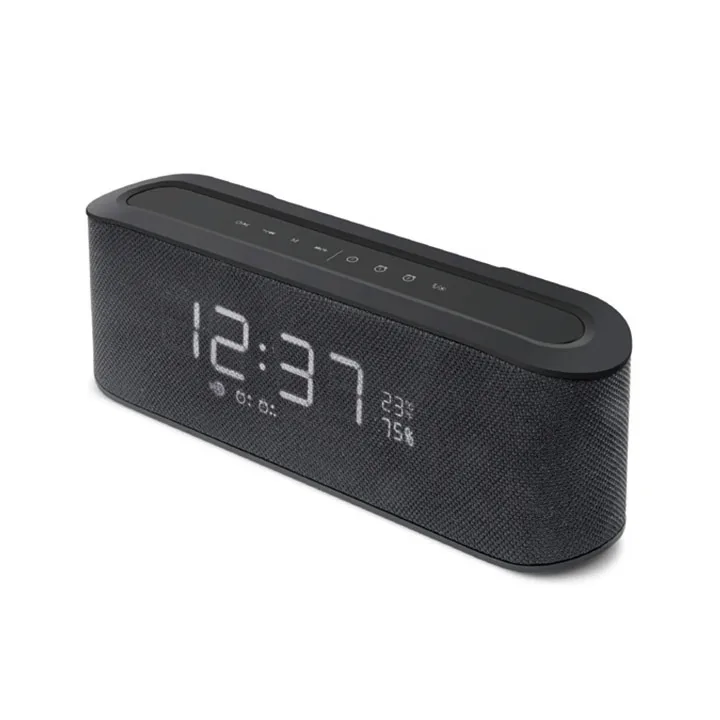 

Alarm clock speaker phone dual loudspeaker web subwoofer gift audio support custom