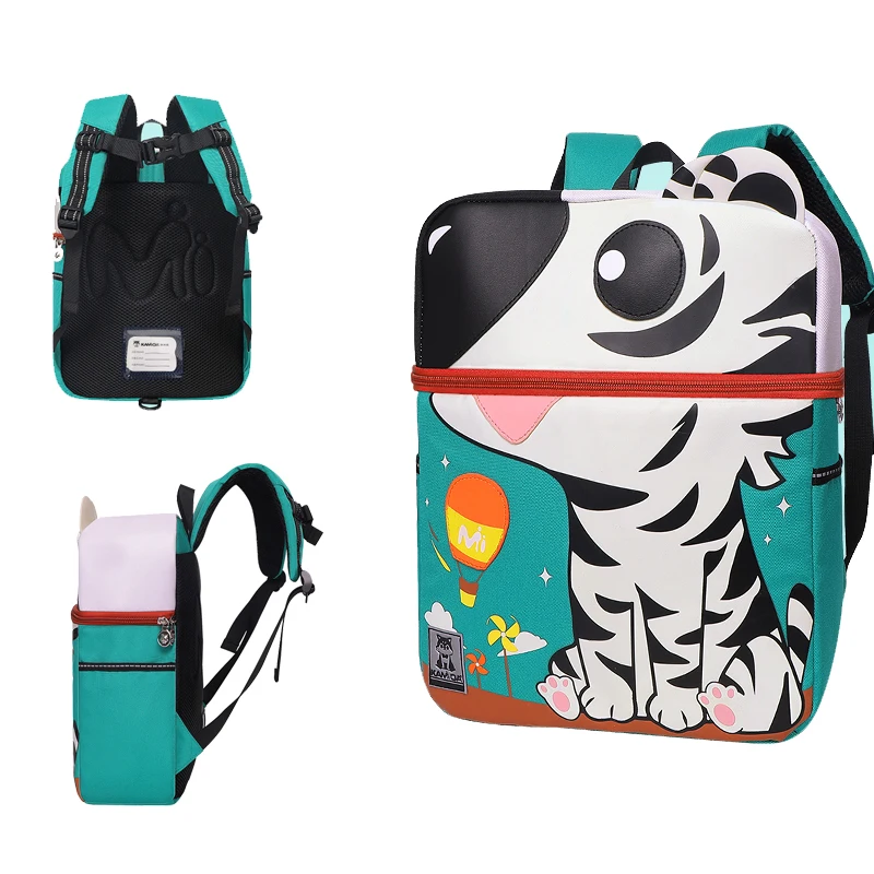 

High quality Animal Unicorn Kids Swan Elephant Bagpack square Mochila escolares Toddler backpack Dinosaur School bags, Colorfull