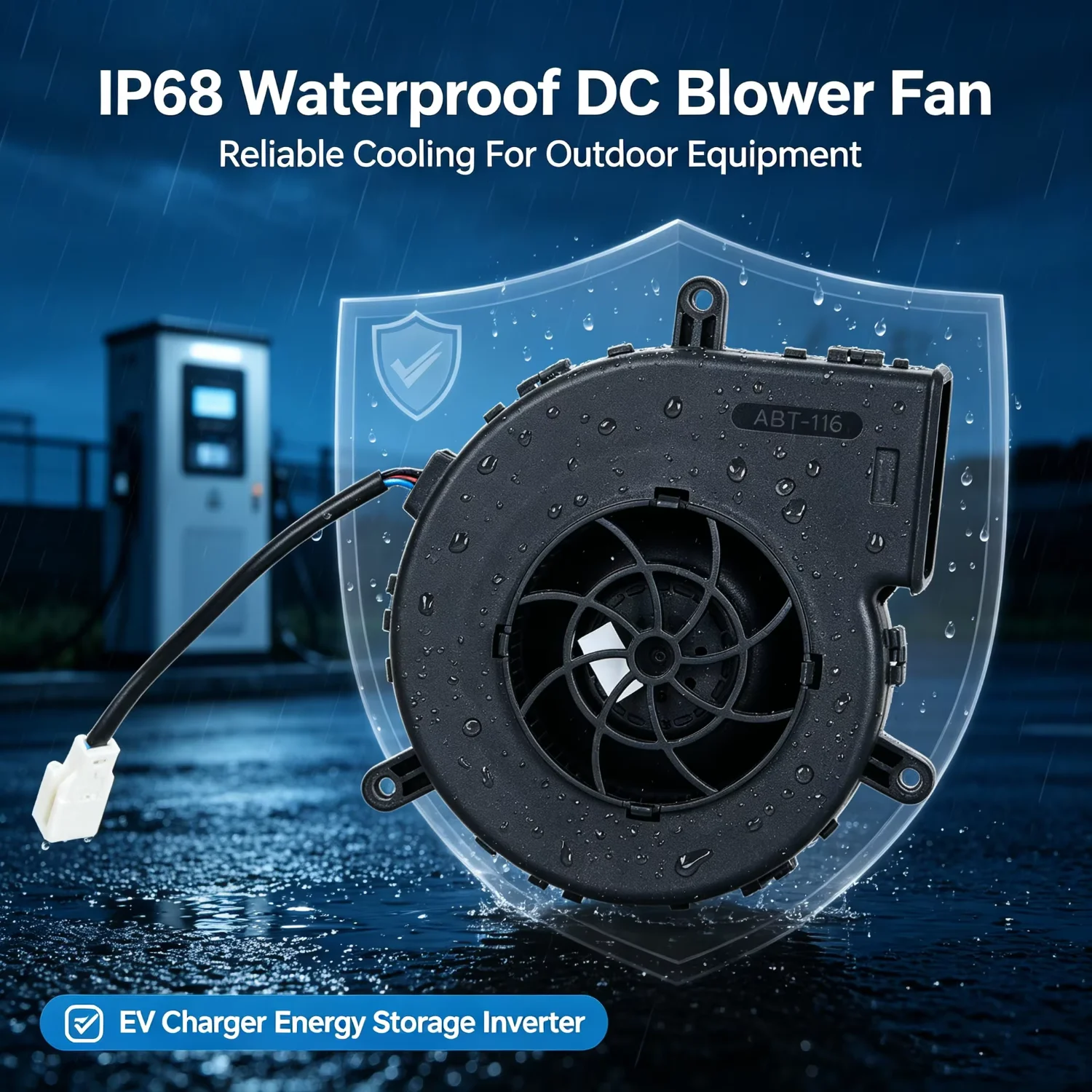 Blower, 12025, 13.5V, IP68, Waterproof - detail 10
