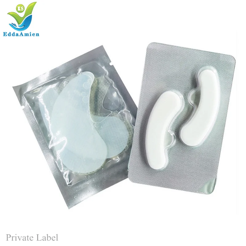 

Private label wholesale repair freeze-dried powder eye mask reduce fine lines smooth wrinkle moisturize eye gel patch, White