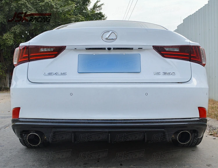 Aimgain Style Carbon Fiber Rear Diffuser For 20132015 Lexus Is Is200t