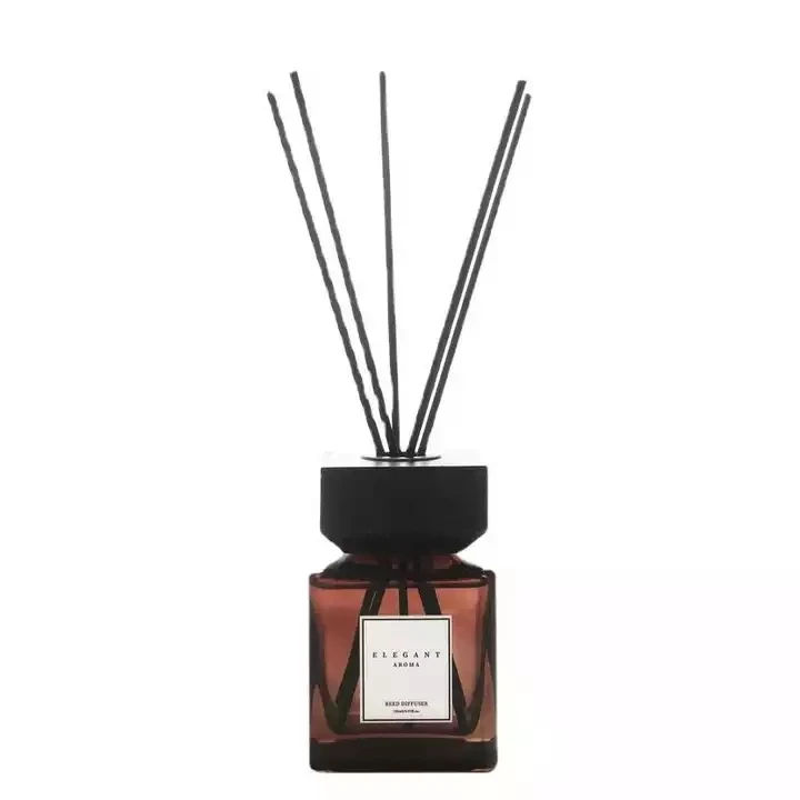 

New Style Customized Glass Bottle Perfume Aroma Reed Diffuser gift set box Luxury Hotel Inspired Home Diffuser Lasting Longevity