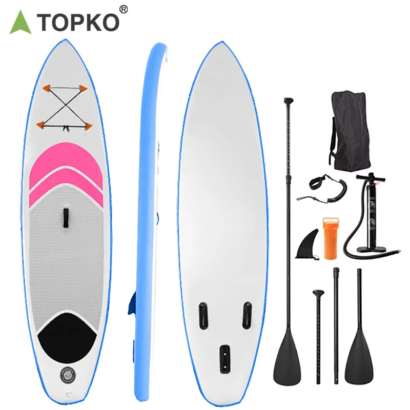 

TOPKO paddle board inflatable standup china paddle surf paddle board inflatable standup, Customized color