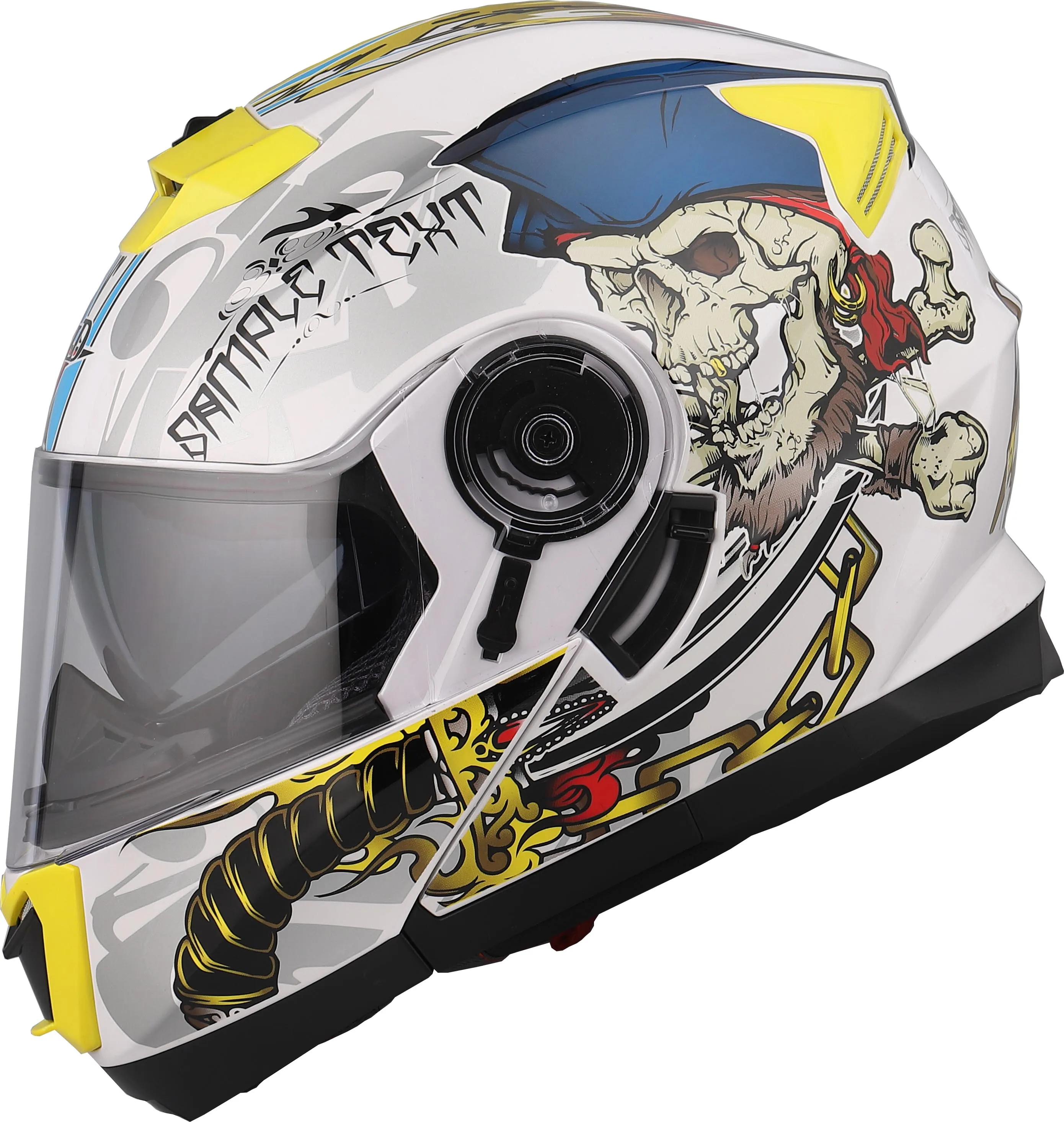 New Full Face Flip Up Motorcycle Street Bike Helmet Adult Size M//L//XL