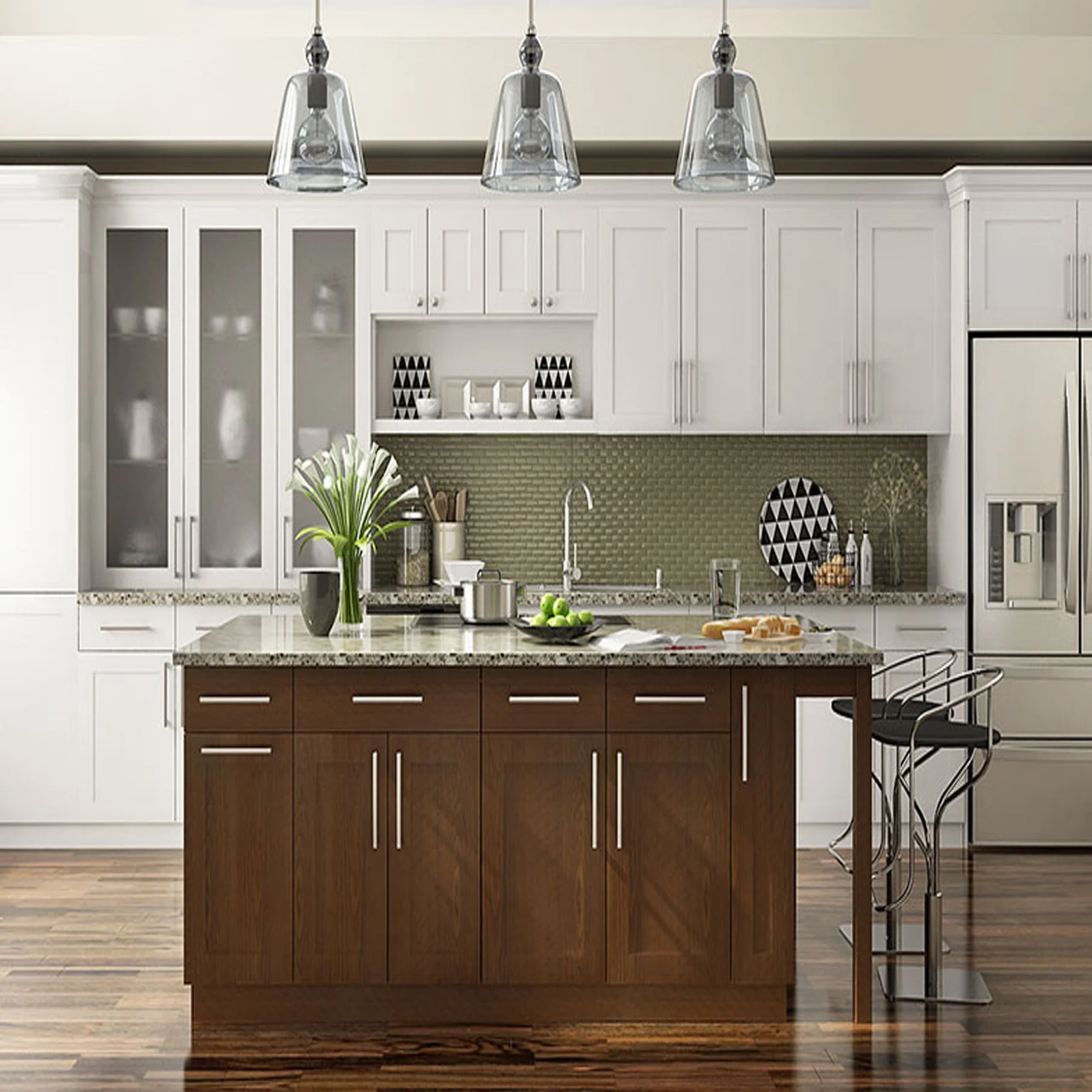 Großhandel amerikanische küche schrank Kaufen Sie die besten