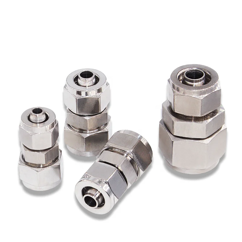 

PG series Quick joint fitting for pu hose stainless steel rapid screw fittings push on fittings