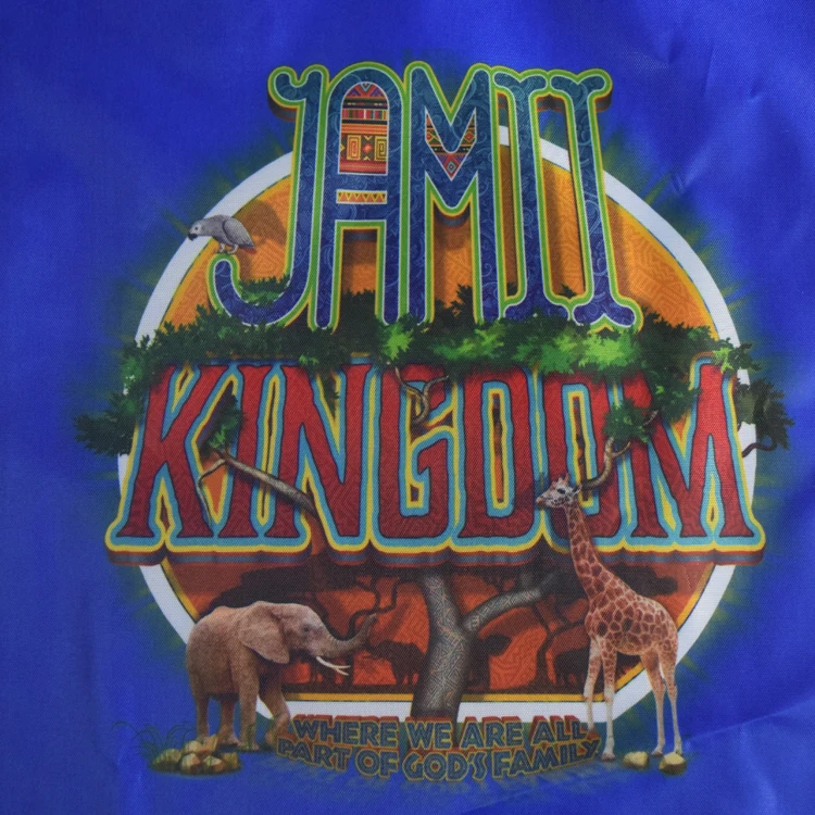 
Small order welcome custom logo printing polyester waterproof nylon drawstring bag 