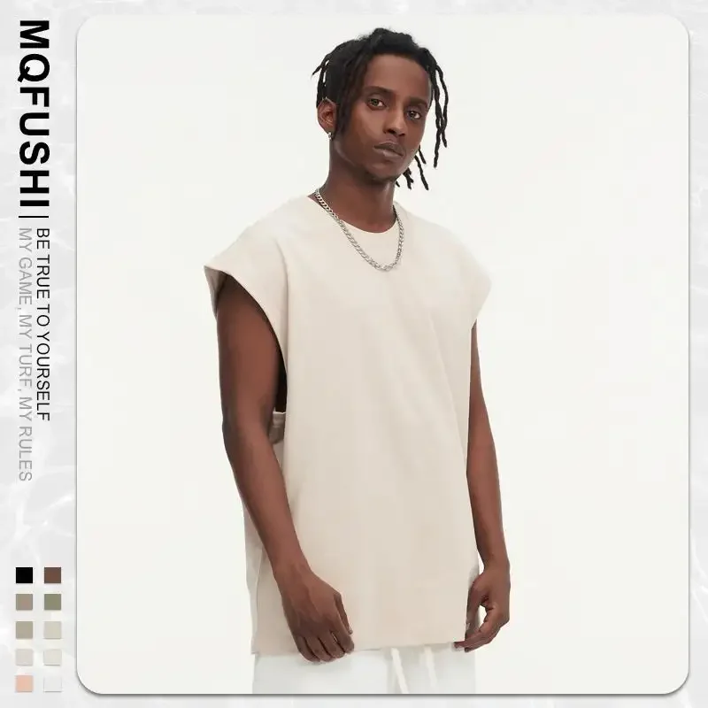 Rightdo Cotton Oversized Tank Top
