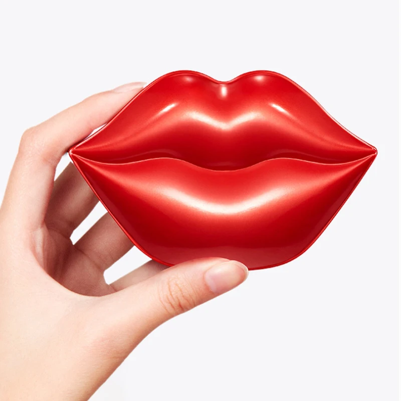 

Lip Mask Hot Sale Cherry Moisturizing Plumping Hydrogel Exfoliate To Improve Lip Lines Collagen Crystal Lip Mask