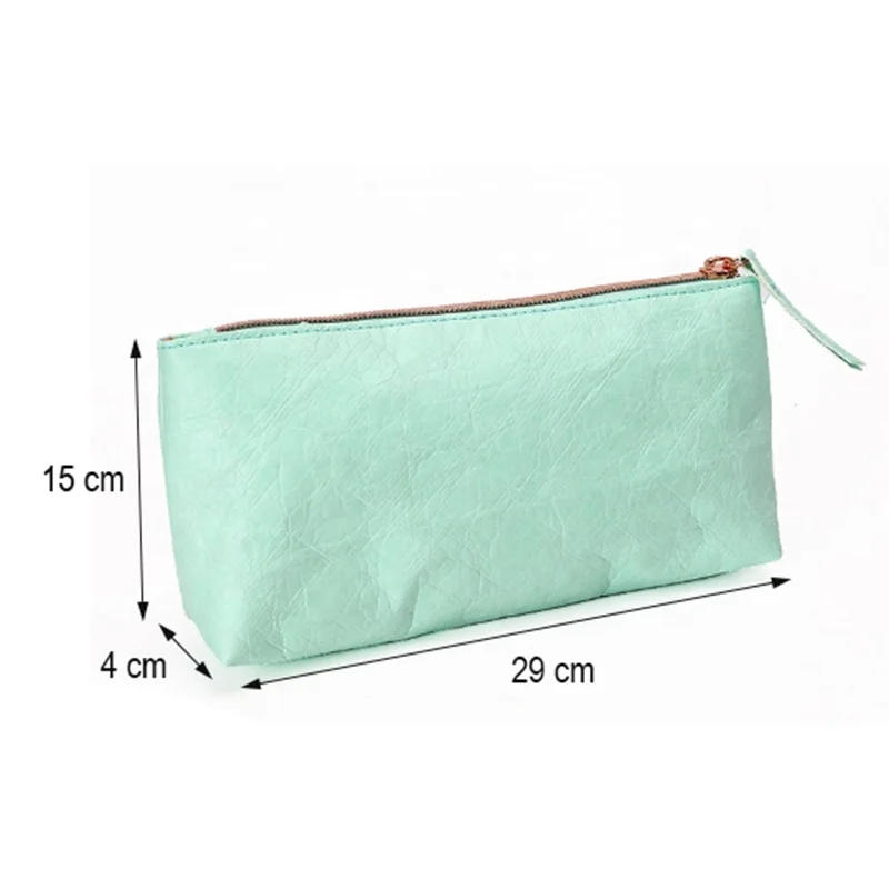 

Washable Paper Pouch Makeup Bag Eco-friendly Paper Cosmetic Bag