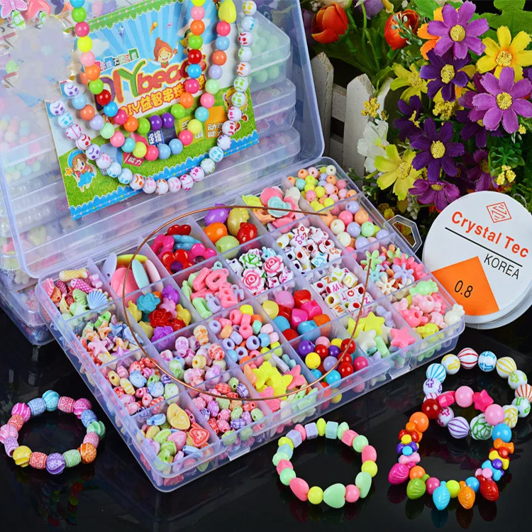 

Laodun 2021 Hot Sales 550 Pcs Necklace Bracelet Making Set Colorful Polymer Clay Beads Kit for Jewelry Making, Pink, red, green, green, yellow, blue, orange, purple, white