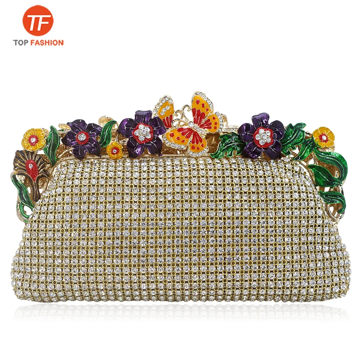 

Factory Wholesales Crystal Evening Bags Wedding Ladies Clutch Party Rhinestones Pouch Purses and Handbags, ( accept customized )