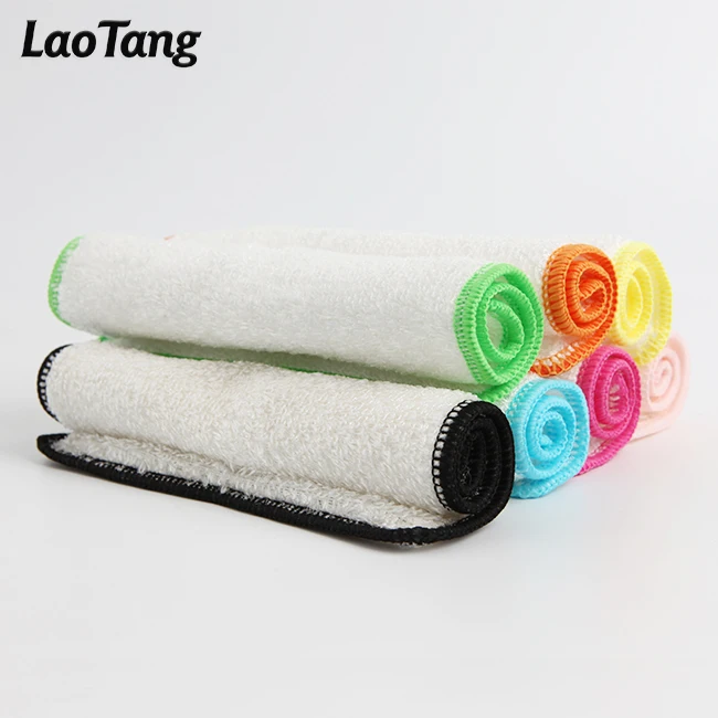 

18*23cm Factory Price Dishcloths And Kitchen Towels Bamboo Fiber Cleaning Cloth, Multicolored