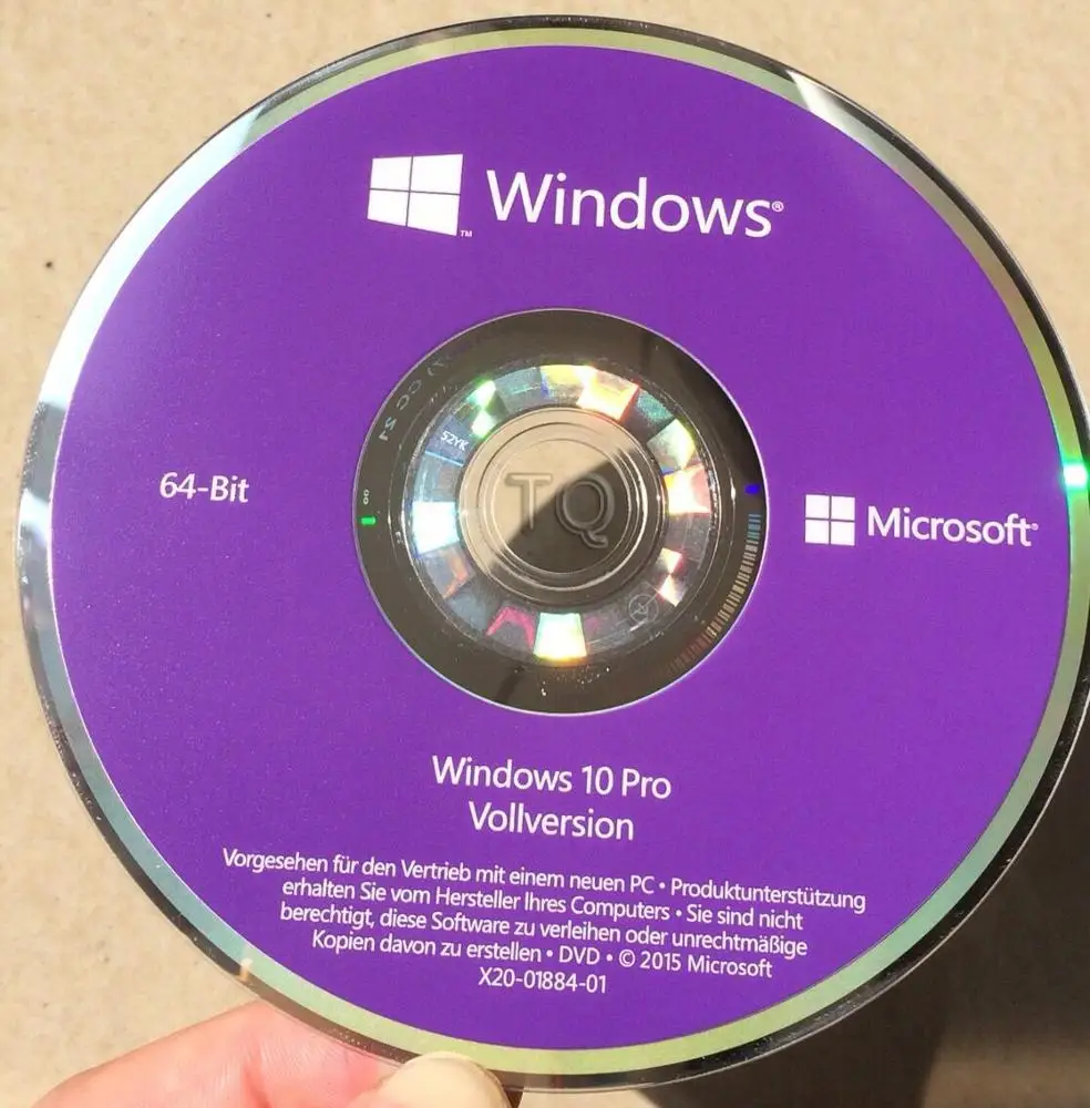 

wholesale windows 10 pro original OEM Full package Gremany language DHL free shipping