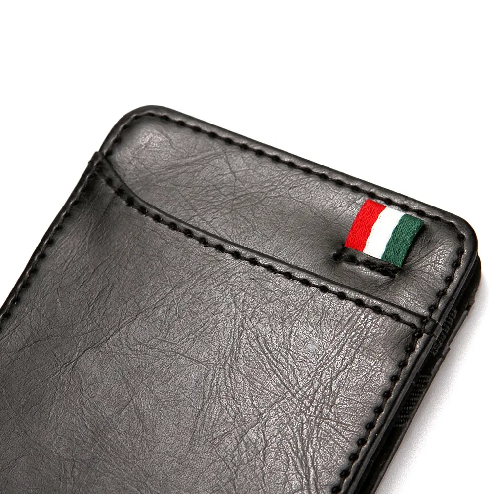 
pure cow custom luxury branded italian famous man mini wallet for men leather manufacturer oem 