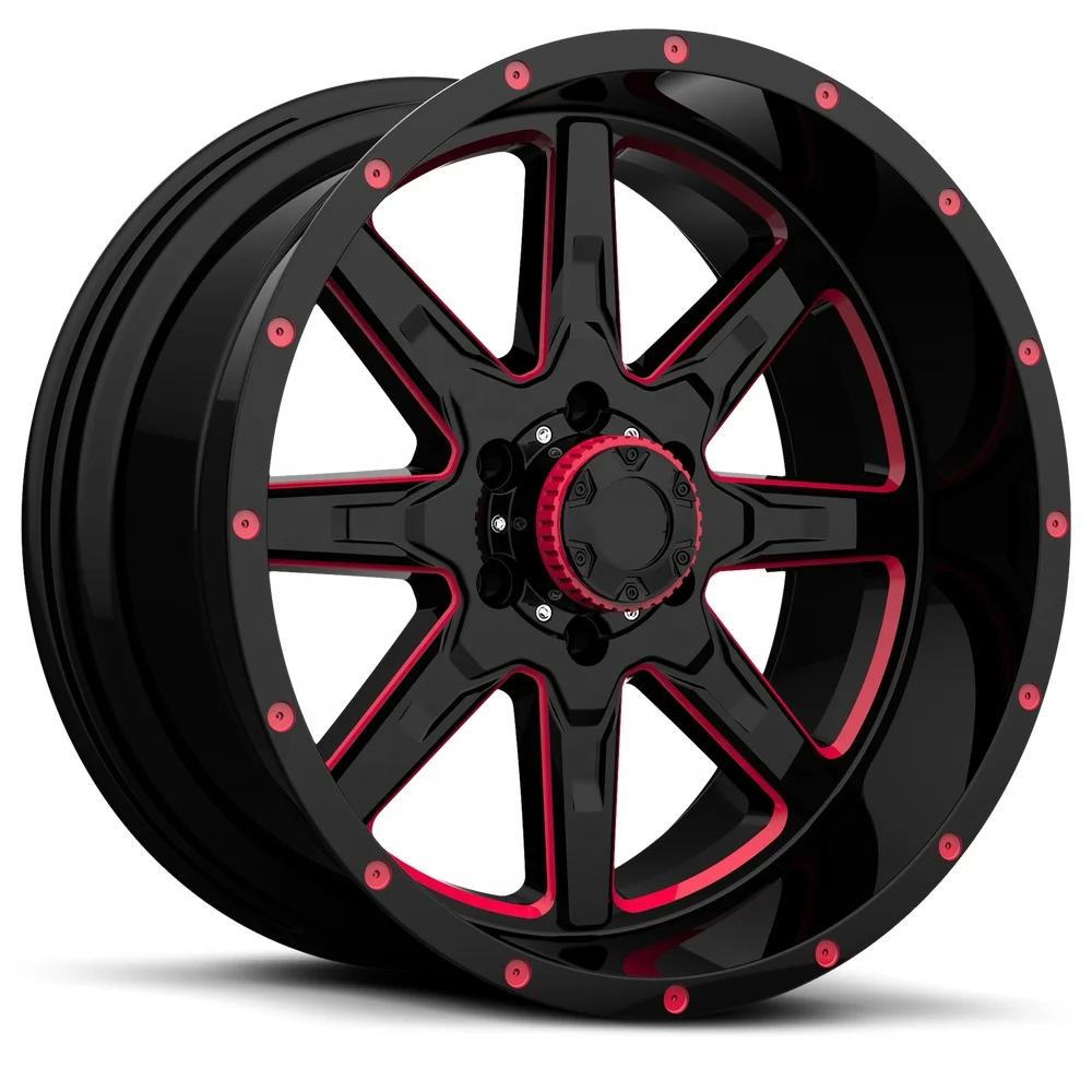 17x9 20x9 17 20 Inch Pcd 5x127 6x127 6x139.7 Wheels Rims Aluminum Car ...