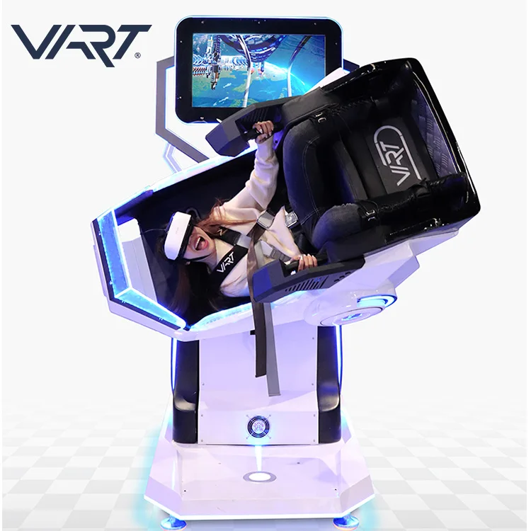 

VART 9D Virtual Reality Motion Chair Simulator 720 Degree VR Flight Simulator Cockpit for Sale