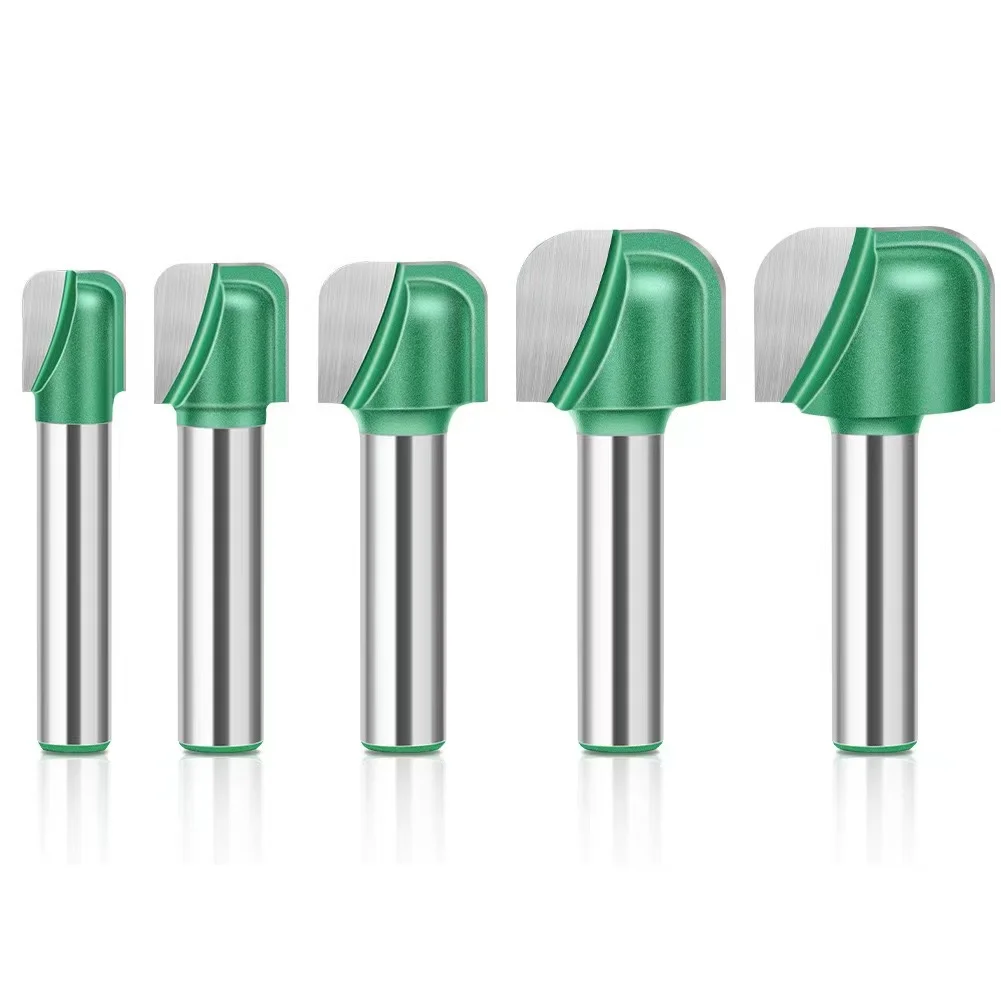 L-N319 8mm Shank Bowel & Tray Woodworking Router Bit Tungsten Carbide Tip Blade Milling Cutter
