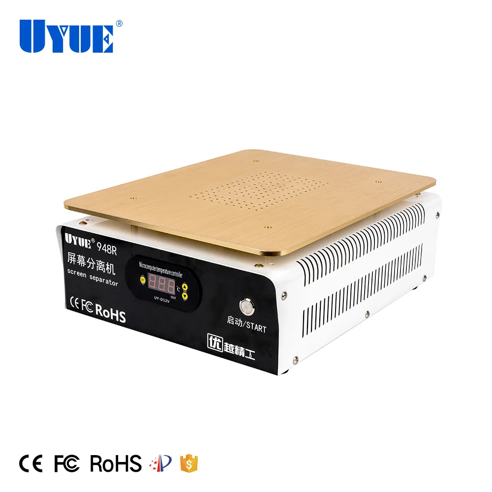 
UYUE 948R Plus 18inch LCD Separator Machine with Built in Vacuum Pump for Mobile Phone LCD Touch Screen Separator 