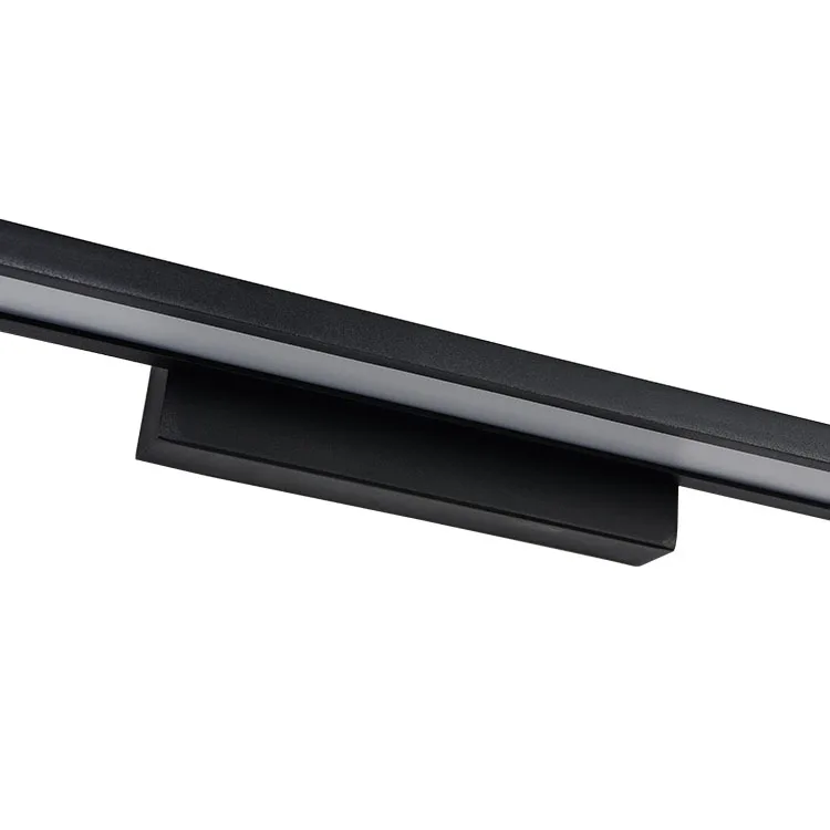 
7W Hot selling black led mirror light wall lamp indoor bathroom led lighting wall washer light 