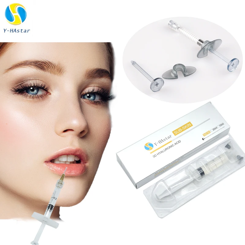 

1ml HA injection filler lip filling injection hyaluronic acid, Transparent