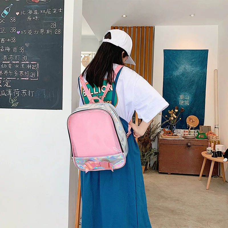 

Large capacity backpack women customized Candy Window Bag Backpack, Picture