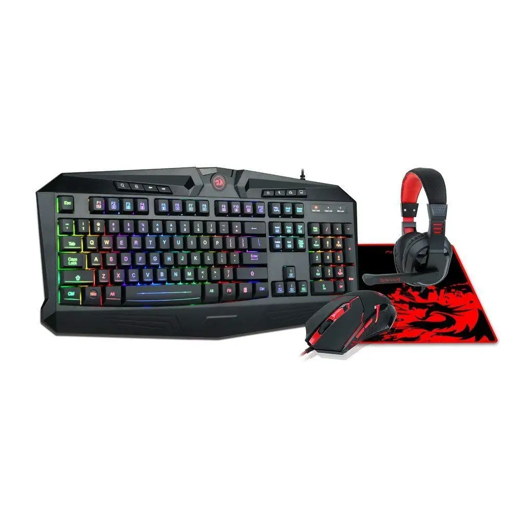 

Redragon S101-BA Wired 112 Keys Keyboard And Mouse Set Gaming Combo