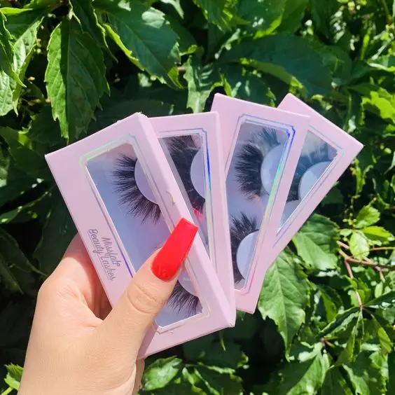

Queena 3d False Lashes 25mm 3d Fluffy Mink Fur False Eyelash Color Lashes Vendor