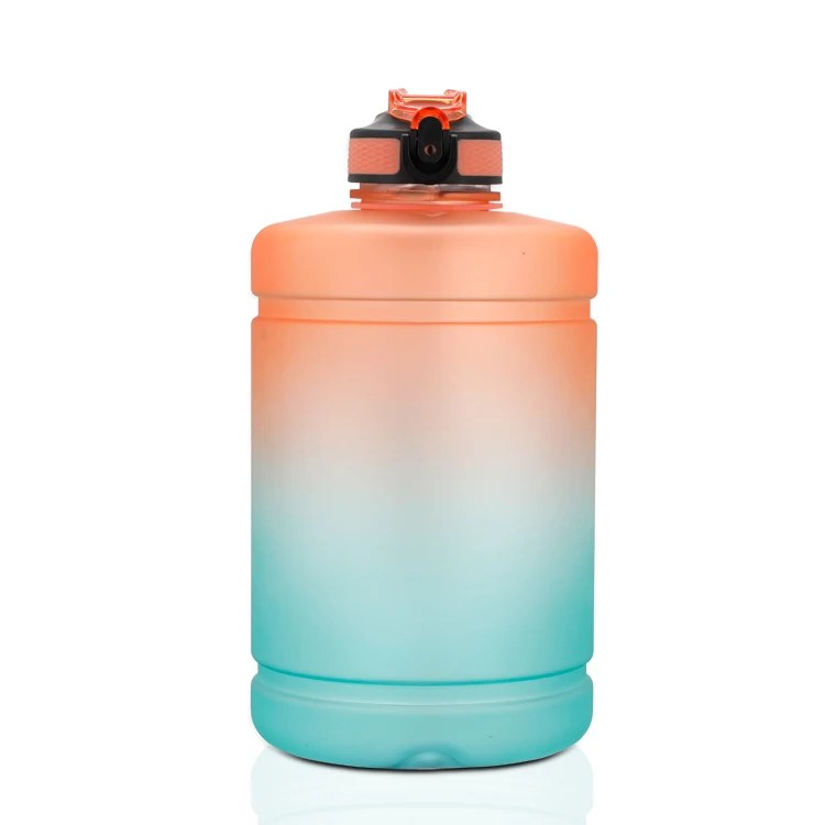 

Multiple Sizes Leakproof Flip Top Motivational gym 1 gallon water bottles wholesale in stock