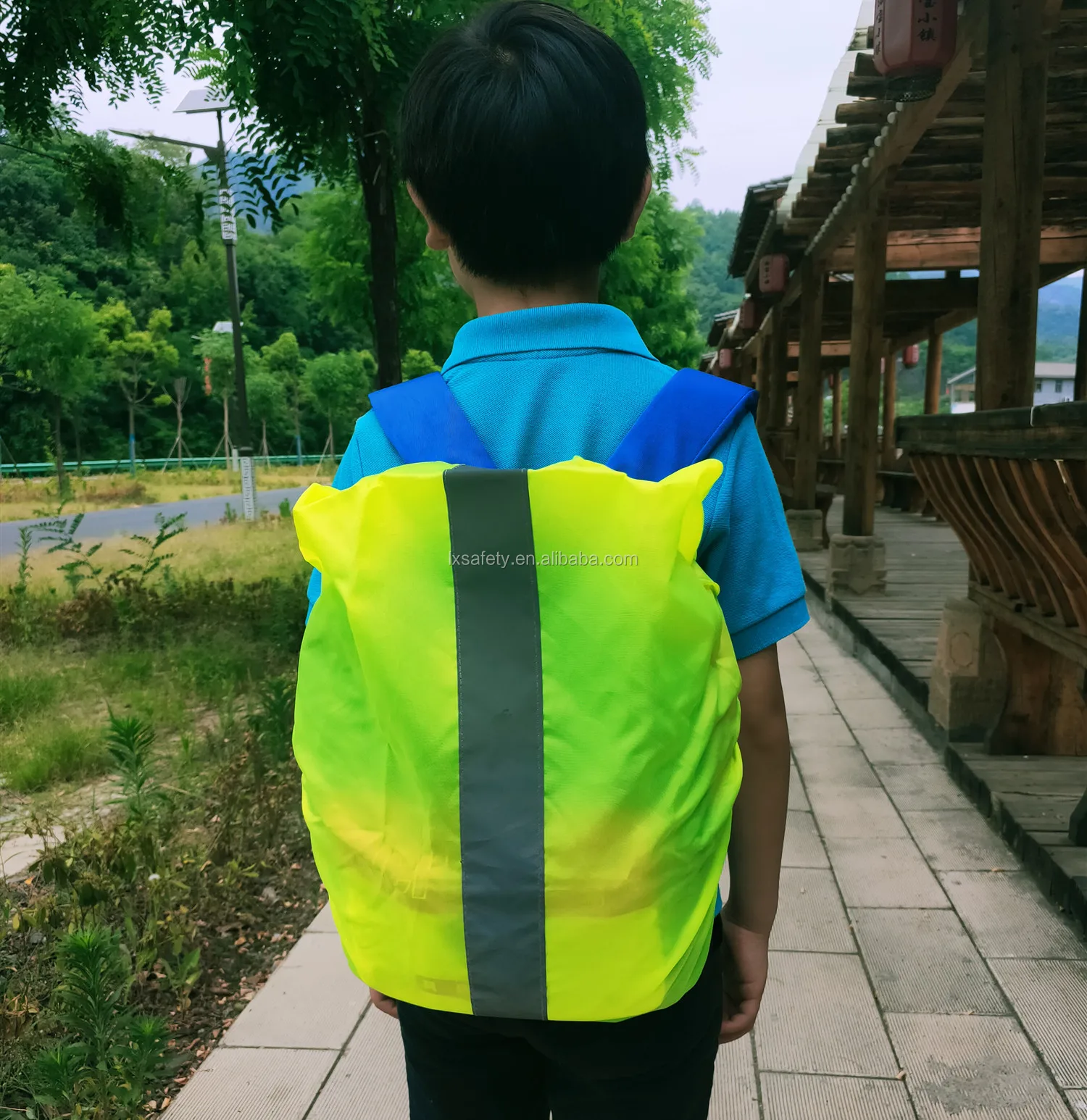 high vis rucksack cover