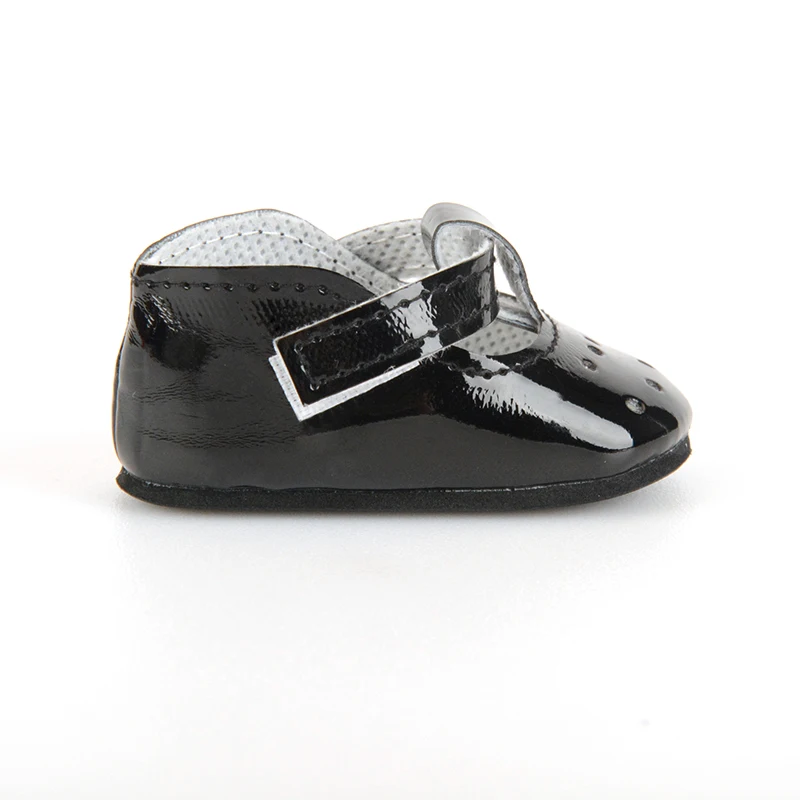 Poupées Chaussure Noir 6,2x3 cm pour fille 